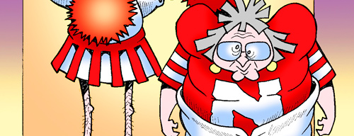 Paul Fell Huskernutz Cartoon for 08132012
