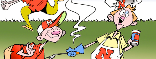 Paul Fell Huskernutz Cartoon for 06192012