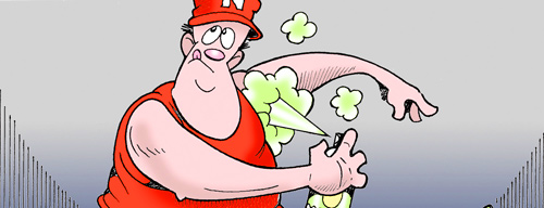 Paul Fell Huskernutz Cartoon for 08192013