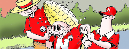 Paul Fell Huskernutz Cartoon for 09042013