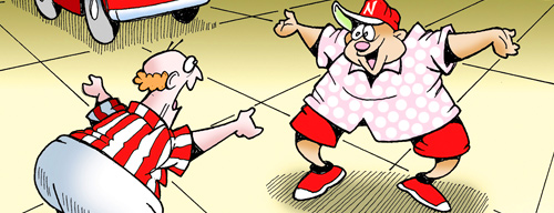 Paul Fell Huskernutz Cartoon for 10092013