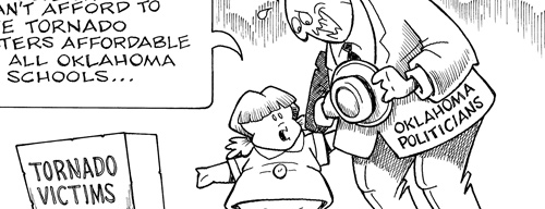 Paul Fell OK Gazette Toon Preview for 06112013
