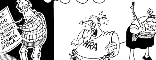 Paul Fell OK Gazette Toon Preview for 11192013