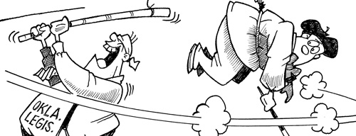 Paul Fell OK Gazette Toon Preview for 02112014